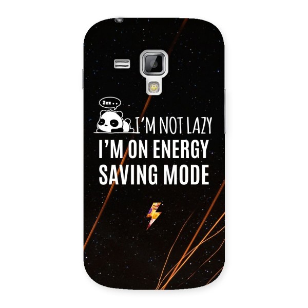 Energy Saving Mode Back Case for Galaxy S Duos