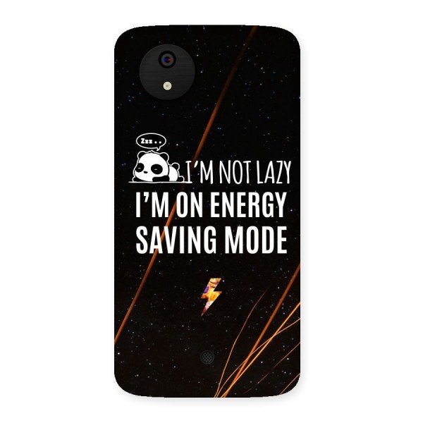 Energy Saving Mode Back Case for Micromax Canvas A1