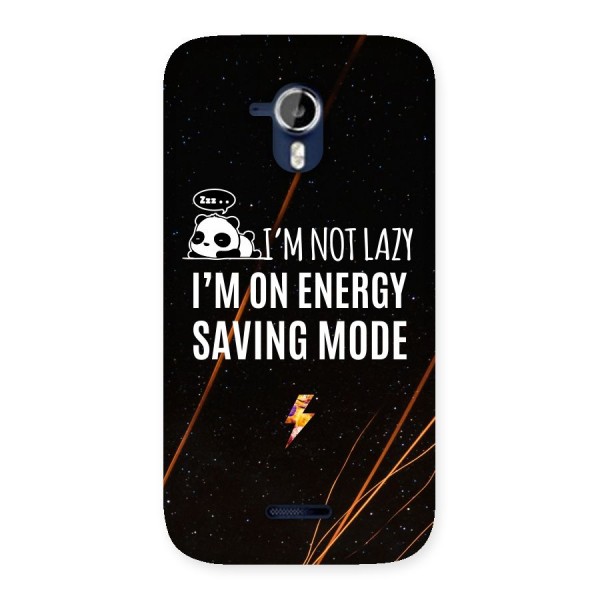 Energy Saving Mode Back Case for Micromax Canvas Magnus A117