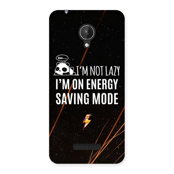 Energy Saving Mode Back Case for Micromax Canvas Spark Q380