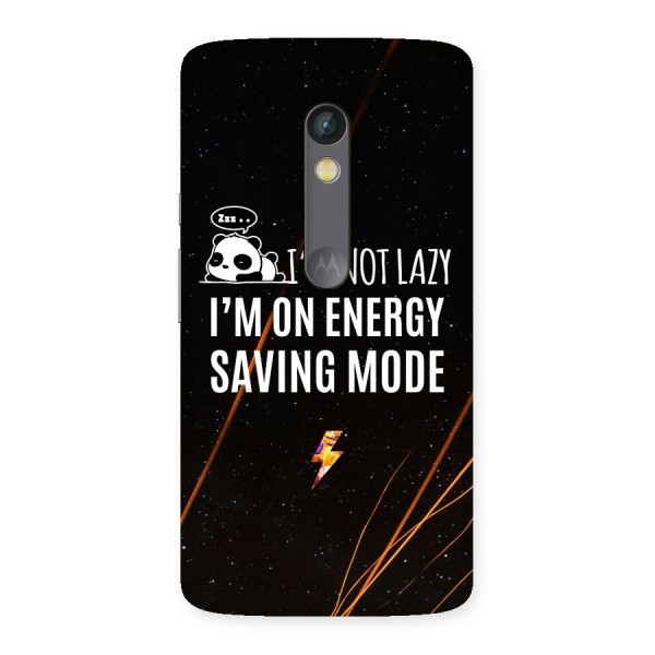 Energy Saving Mode Back Case for Moto X Play