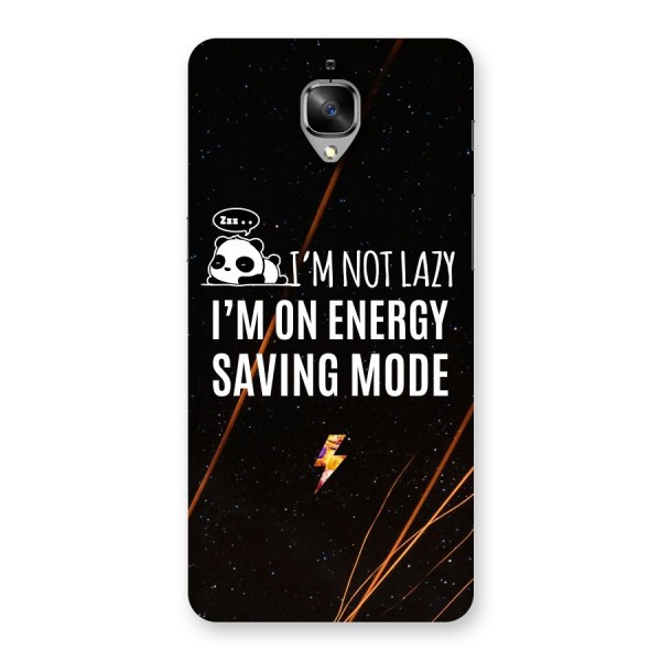 Energy Saving Mode Back Case for OnePlus 3T