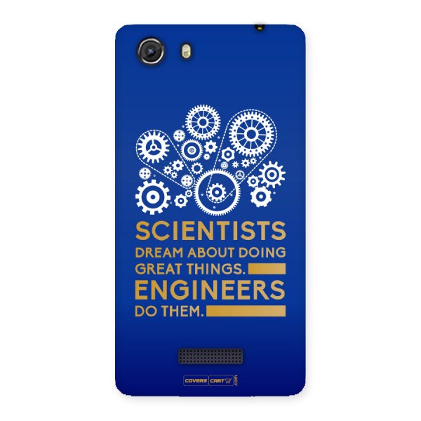 Engineer Back Case for Micromax Unite 3