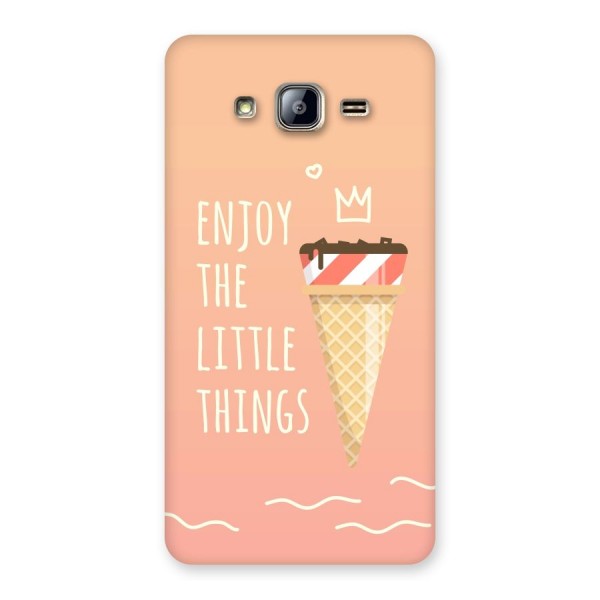 Enjoy the Little Things Back Case for Galaxy On5