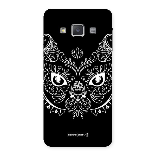 Ethnic Cat Design Back Case for Galaxy A3
