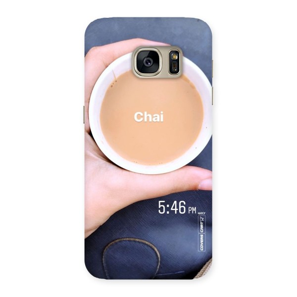 Evening Tea Back Case for Galaxy S7