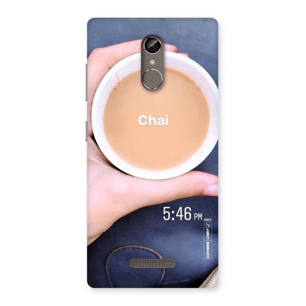 Evening Tea Back Case for Gionee S6s