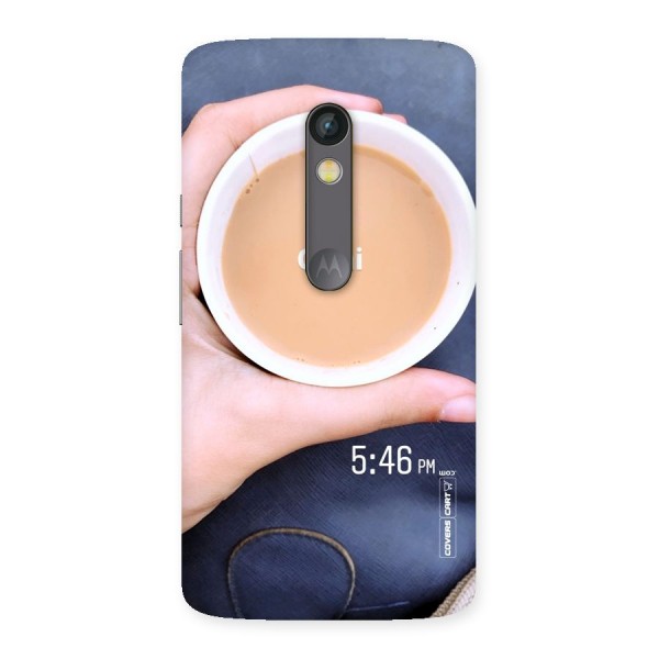 Evening Tea Back Case for Moto X Play