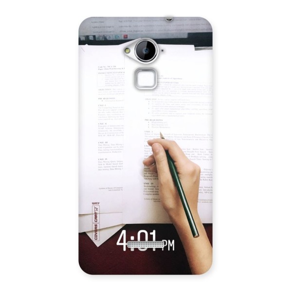 Exam Time Blues Back Case for Coolpad Note 3