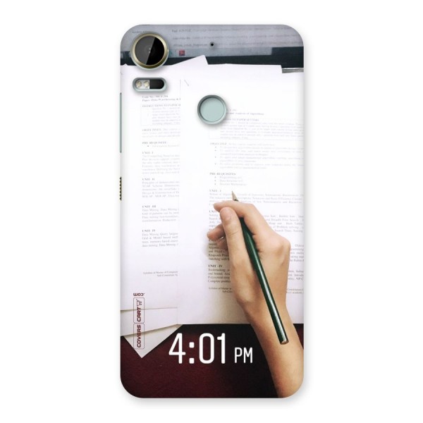 Exam Time Blues Back Case for Desire 10 Pro