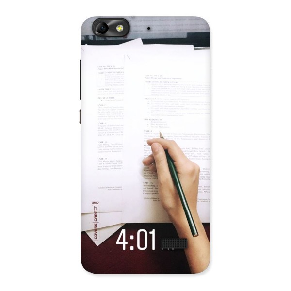 Exam Time Blues Back Case for Honor 4C