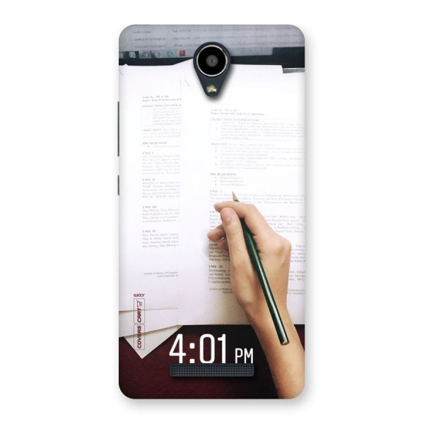 Exam Time Blues Back Case for Redmi Note 2