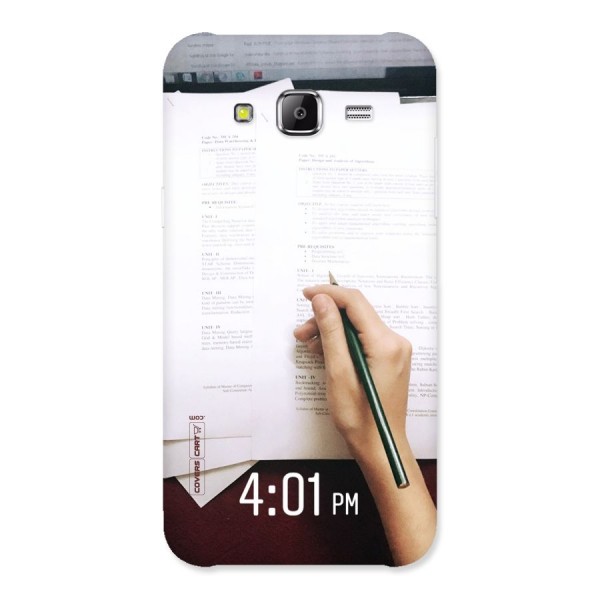 Exam Time Blues Back Case for Samsung Galaxy J2 Prime