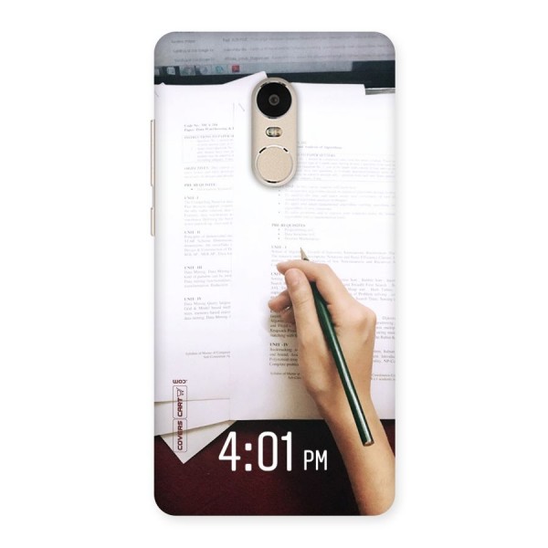 Exam Time Blues Back Case for Xiaomi Redmi Note 4