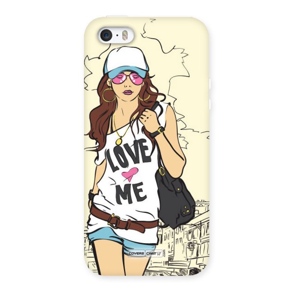Fashion Girl Back Case for iPhone 5 5S