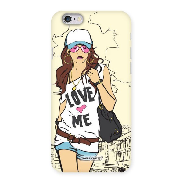 Fashion Girl Back Case for iPhone 6 6S