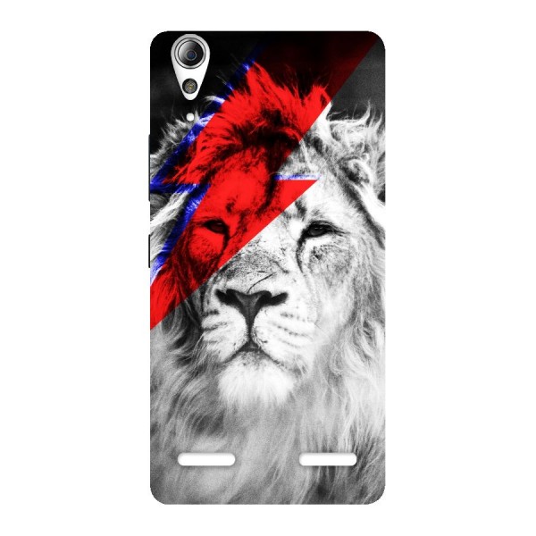 Fearless Lion Back Case for Lenovo A6000 Plus
