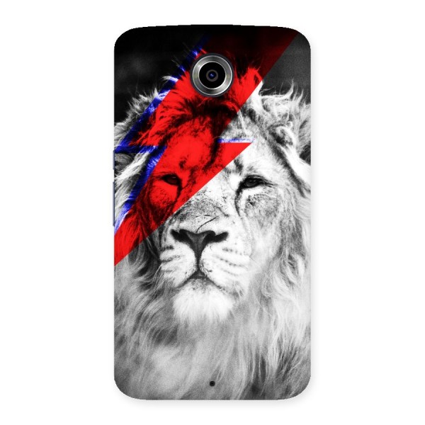 Fearless Lion Back Case for Nexsus 6