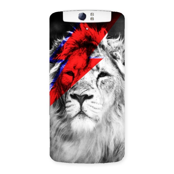 Fearless Lion Back Case for Oppo N1