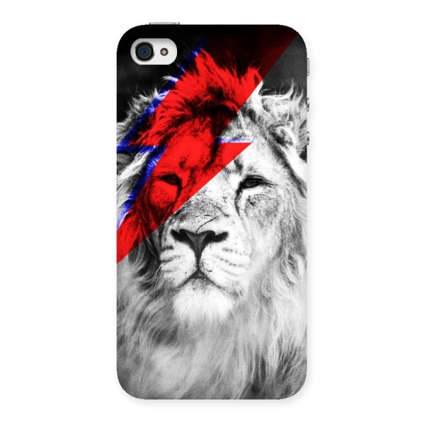 Fearless Lion Back Case for iPhone 4 4s