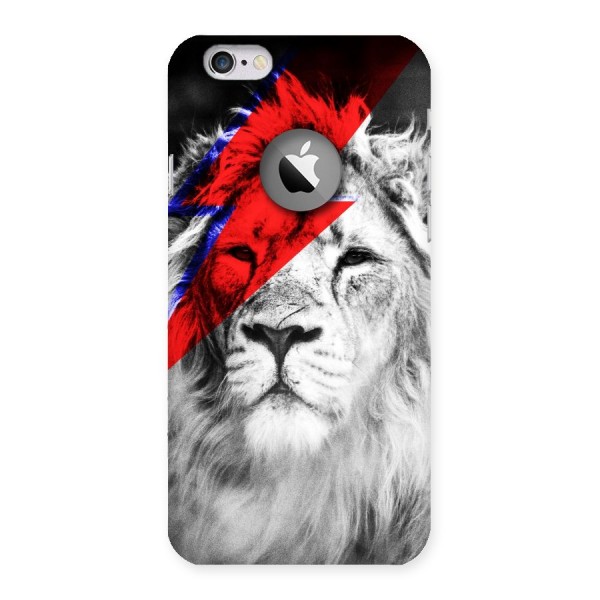 Fearless Lion Back Case for iPhone 6 Logo Cut
