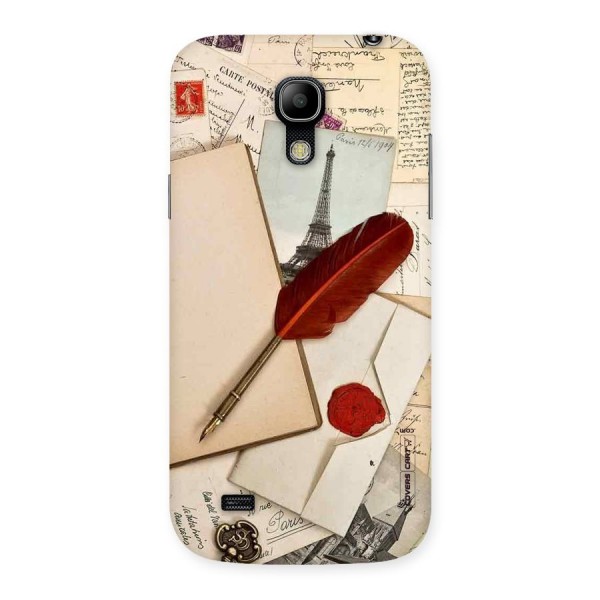 Feather Beauty Back Case for Galaxy S4 Mini