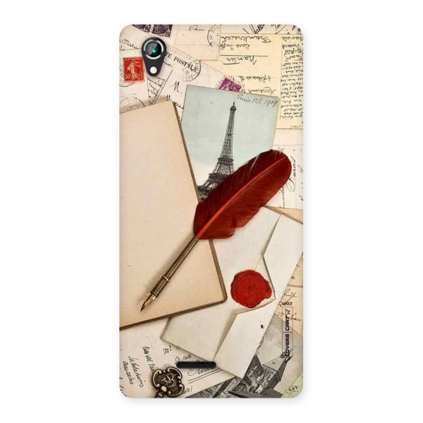 Feather Beauty Back Case for Lava Iris 800