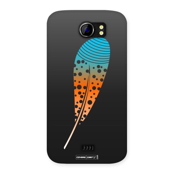 Magical Feather Back Case for Micromax Canvas 2 A110