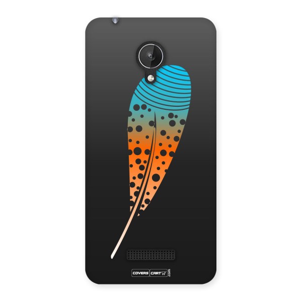 Magical Feather Back Case for Micromax Canvas Spark Q380