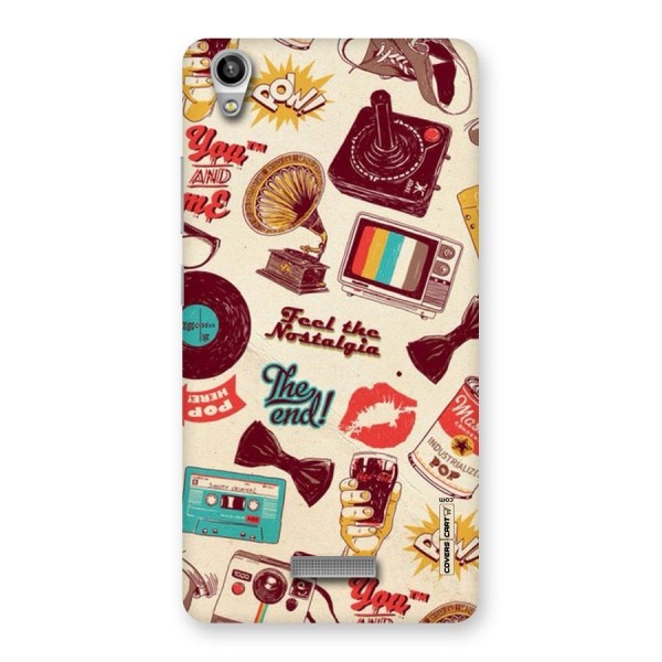 Feel The Nostalgia Back Case for Lava-Pixel-V1