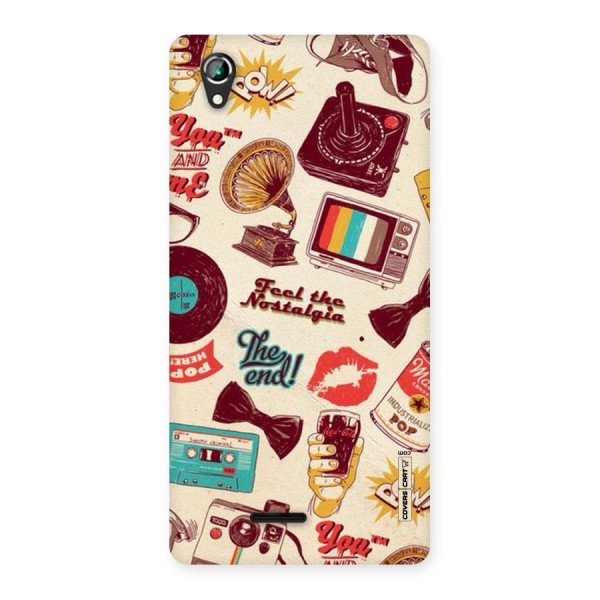Feel The Nostalgia Back Case for Lava Iris 800
