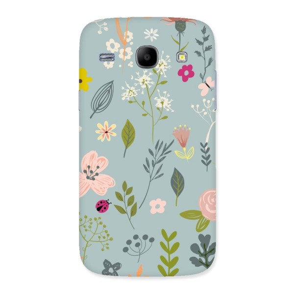 Flawless Flowers Back Case for Galaxy Core