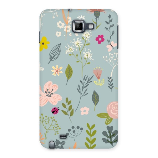 Flawless Flowers Back Case for Galaxy Note