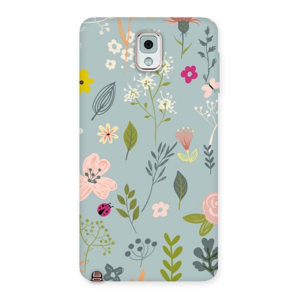 Flawless Flowers Back Case for Galaxy Note 3