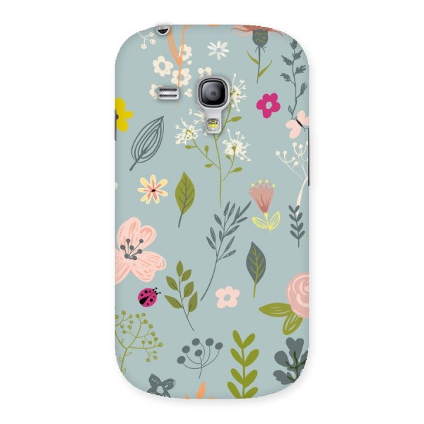 Flawless Flowers Back Case for Galaxy S3 Mini