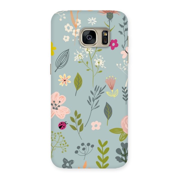 Flawless Flowers Back Case for Galaxy S7