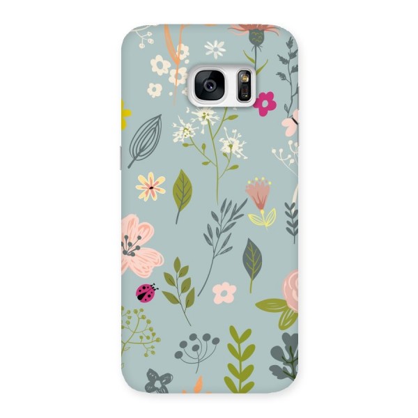 Flawless Flowers Back Case for Galaxy S7 Edge
