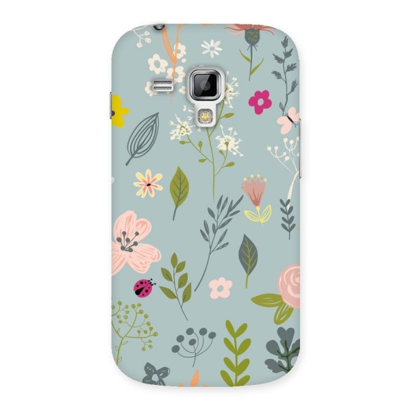 Flawless Flowers Back Case for Galaxy S Duos