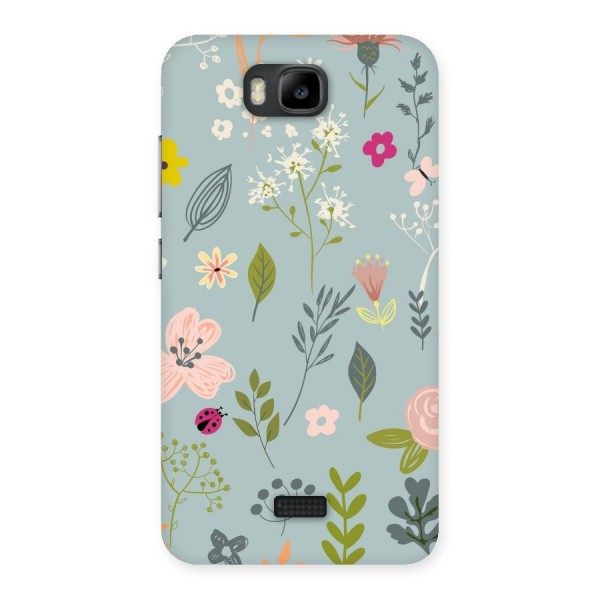 Flawless Flowers Back Case for Honor Bee