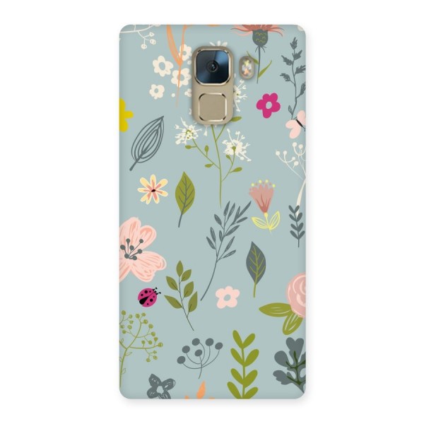 Flawless Flowers Back Case for Huawei Honor 7