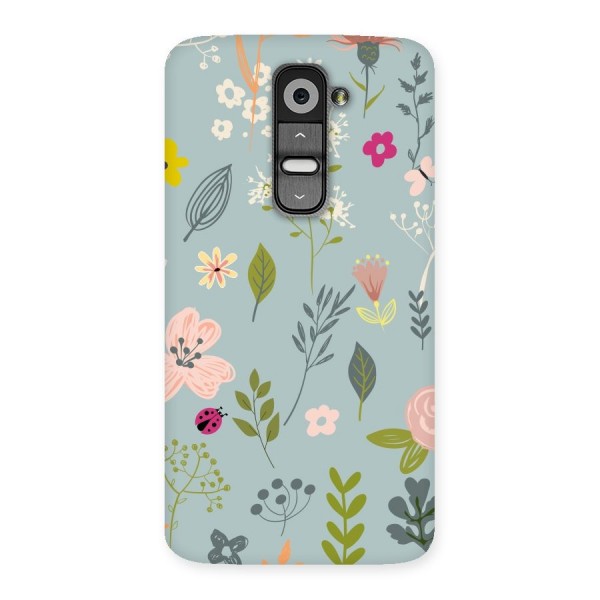 Flawless Flowers Back Case for LG G2