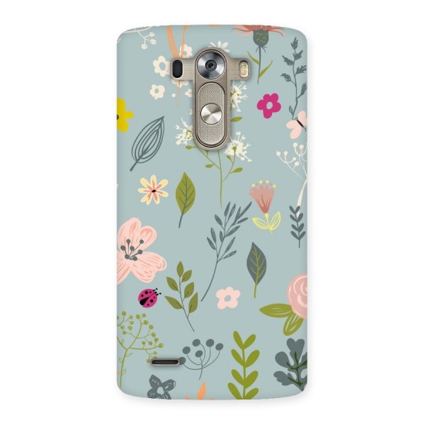 Flawless Flowers Back Case for LG G3