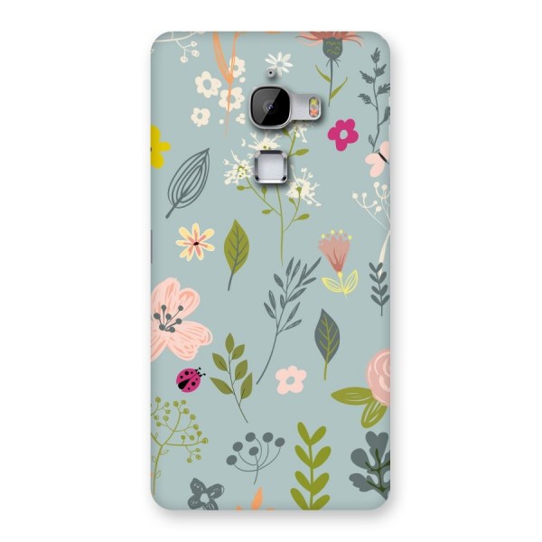 Flawless Flowers Back Case for LeTv Le Max