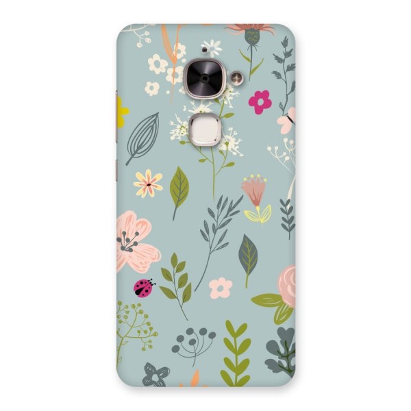 Flawless Flowers Back Case for Le 2