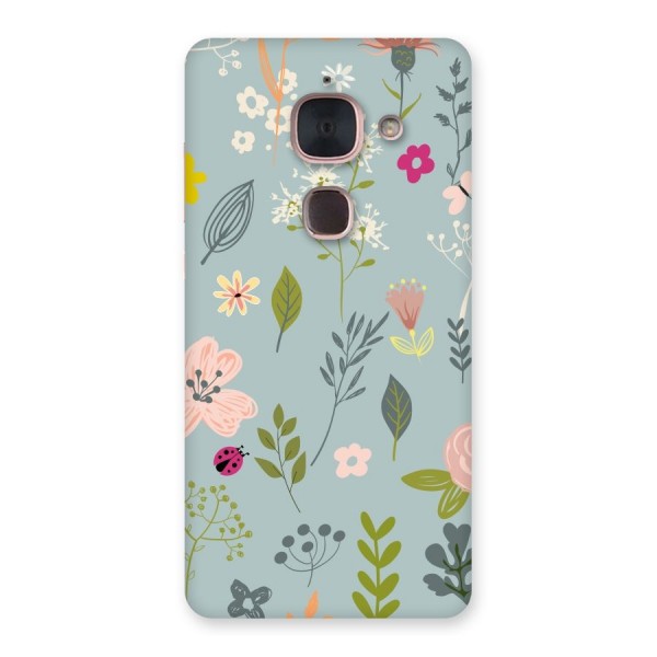 Flawless Flowers Back Case for Le Max 2