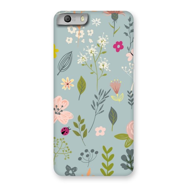 Flawless Flowers Back Case for Micromax Canvas Knight 2