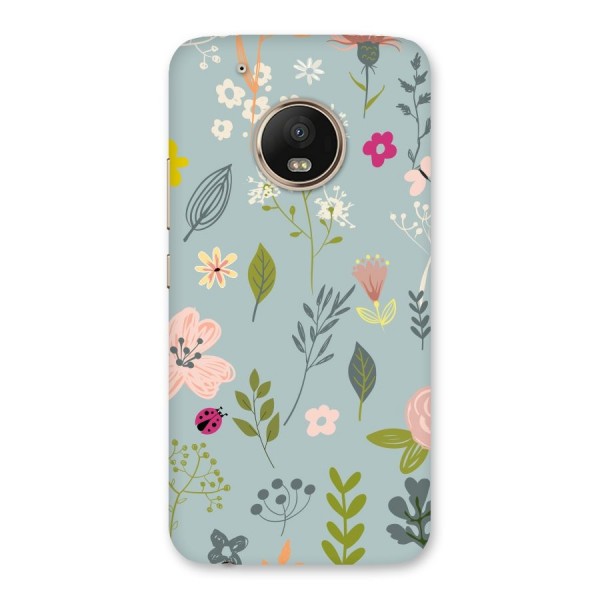Flawless Flowers Back Case for Moto G5 Plus