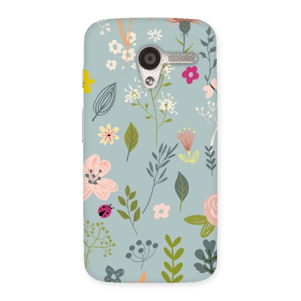 Flawless Flowers Back Case for Moto X