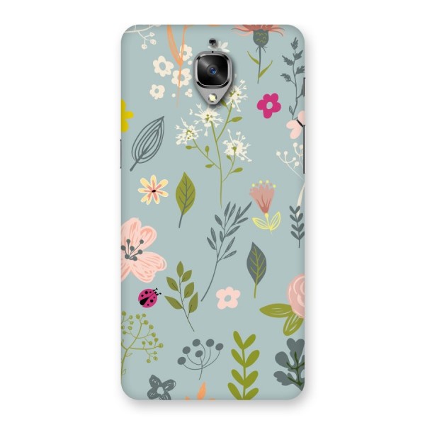 Flawless Flowers Back Case for OnePlus 3