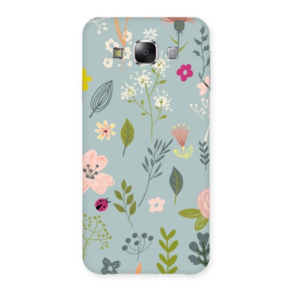 Flawless Flowers Back Case for Samsung Galaxy E5